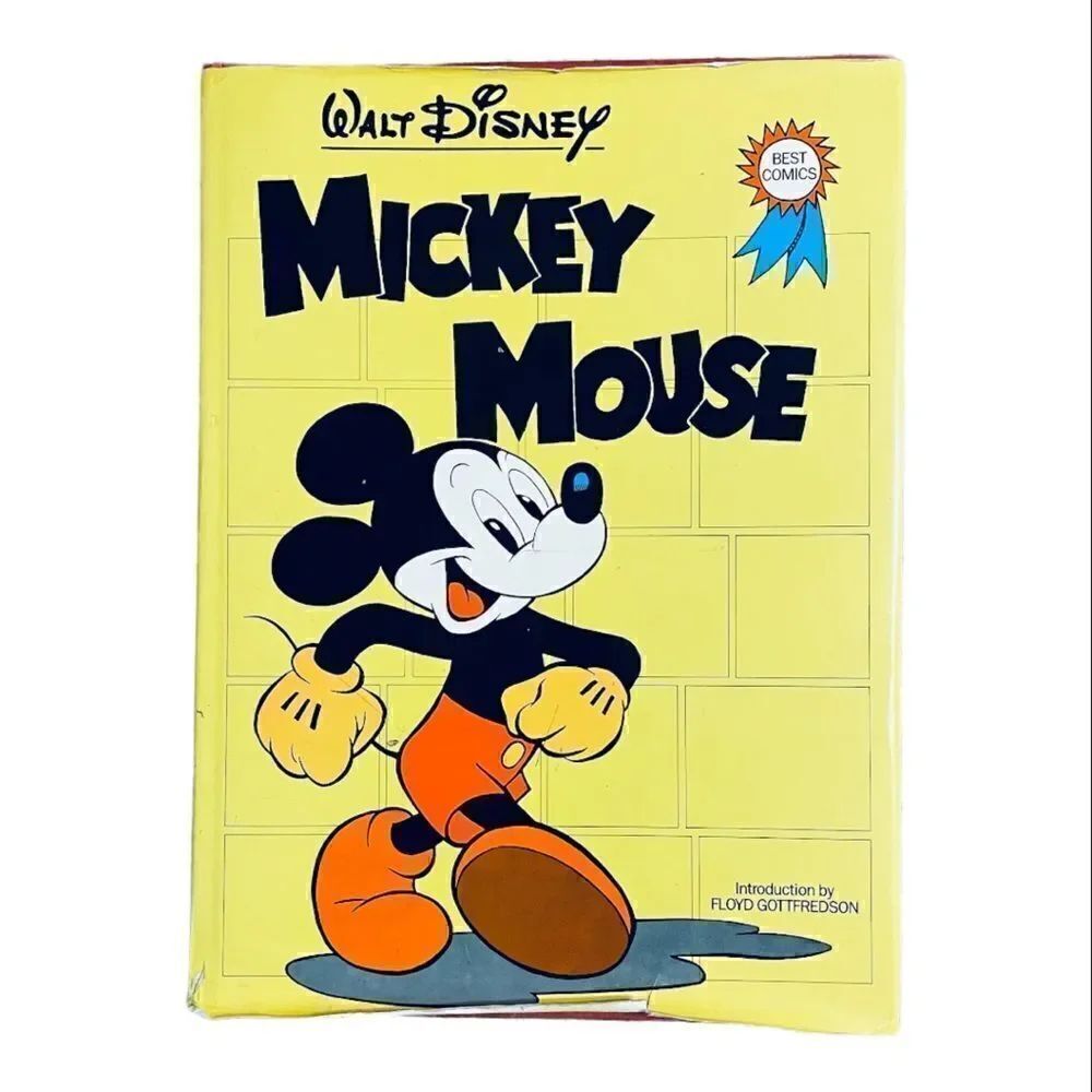 Mickey Mouse Cartoon Compilation Book -Vintage